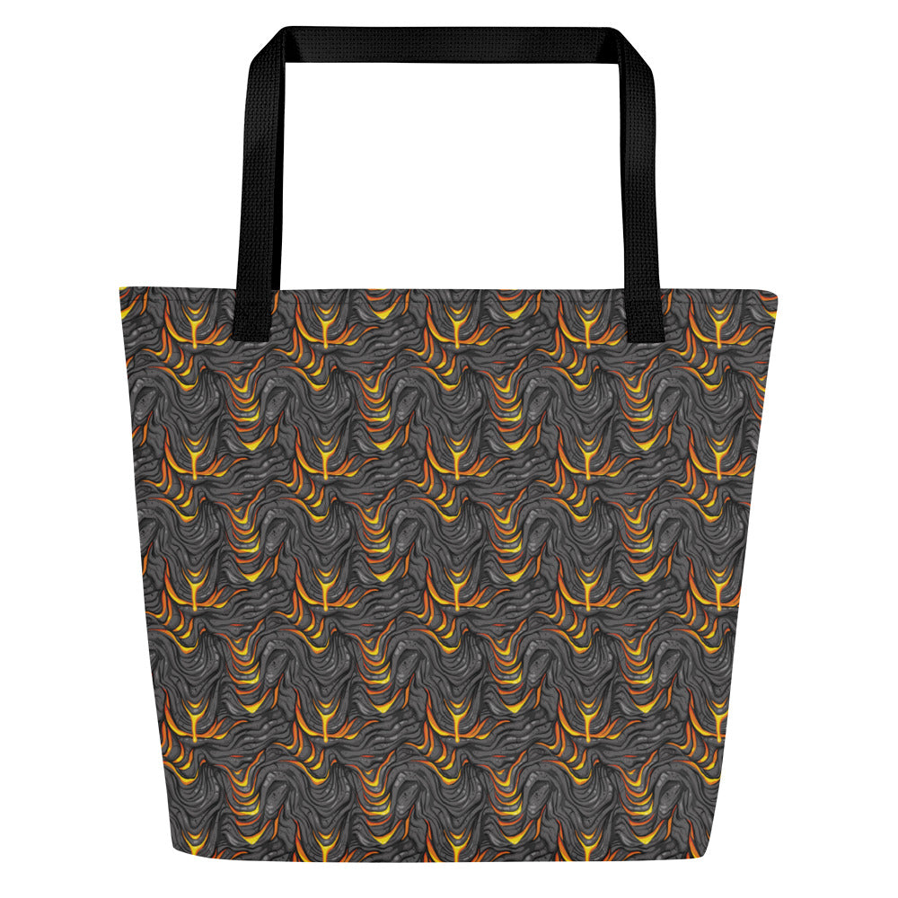 Large Lava Flow Tote