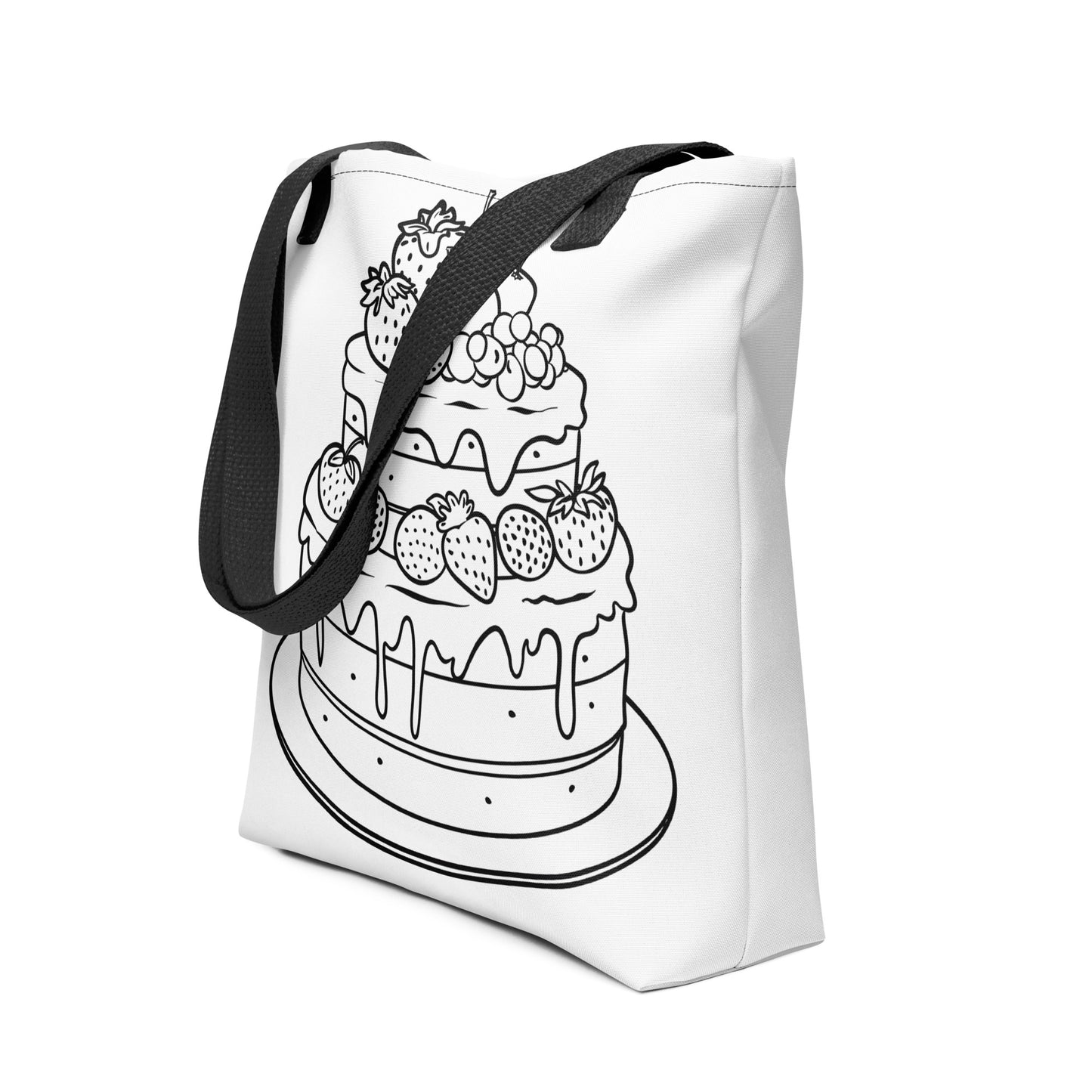 Strawberry Cake Color-Me Tote bag