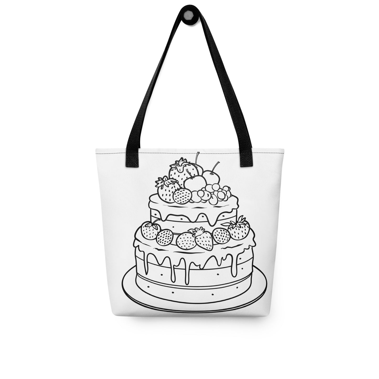 Strawberry Cake Color-Me Tote bag