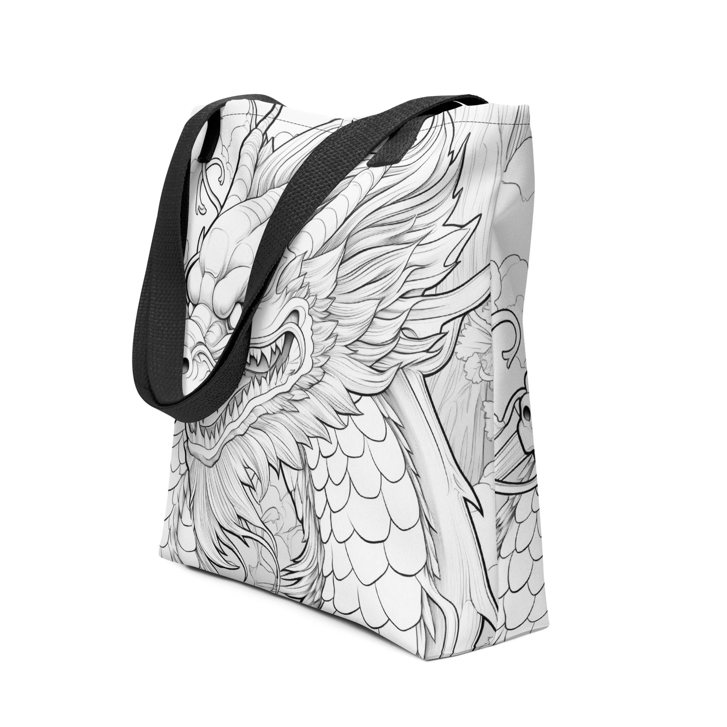 Chinese Dragon Color-Me Tote bag