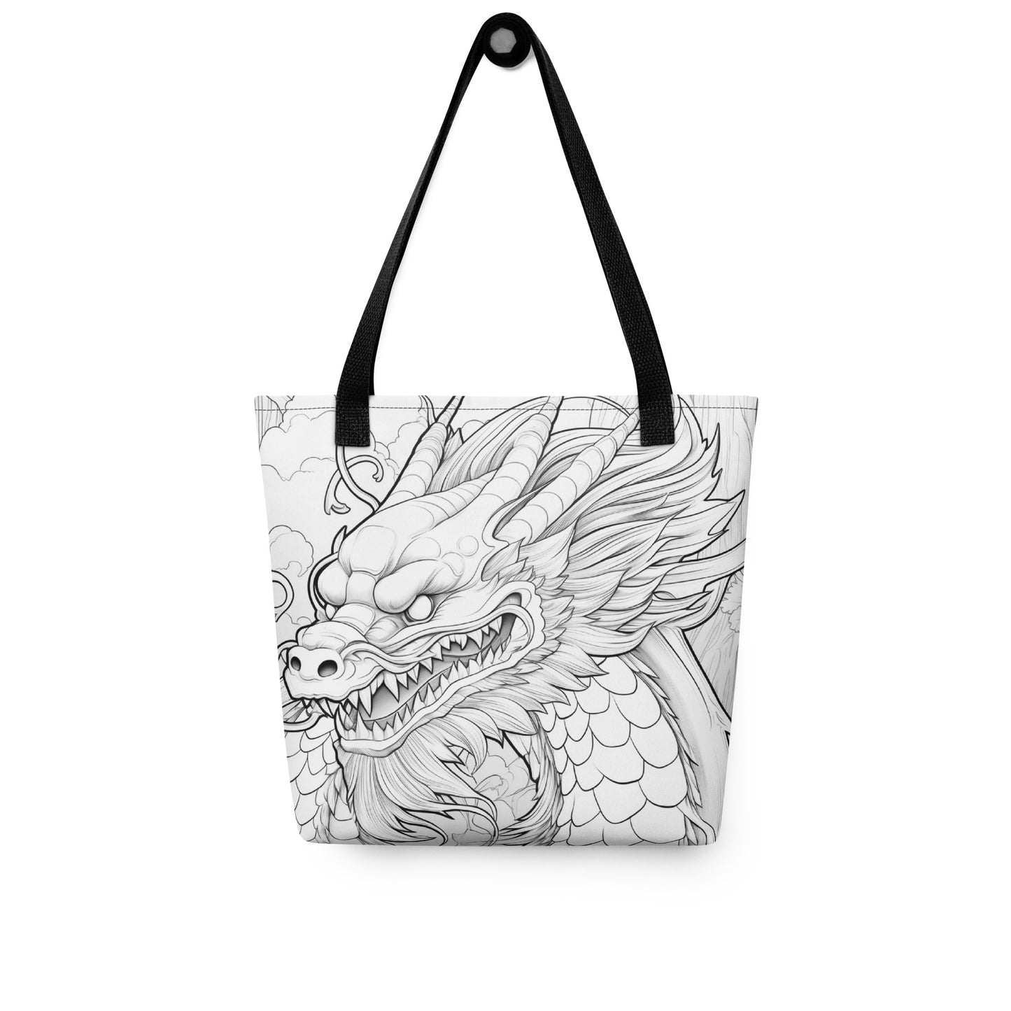 Chinese Dragon Color-Me Tote bag