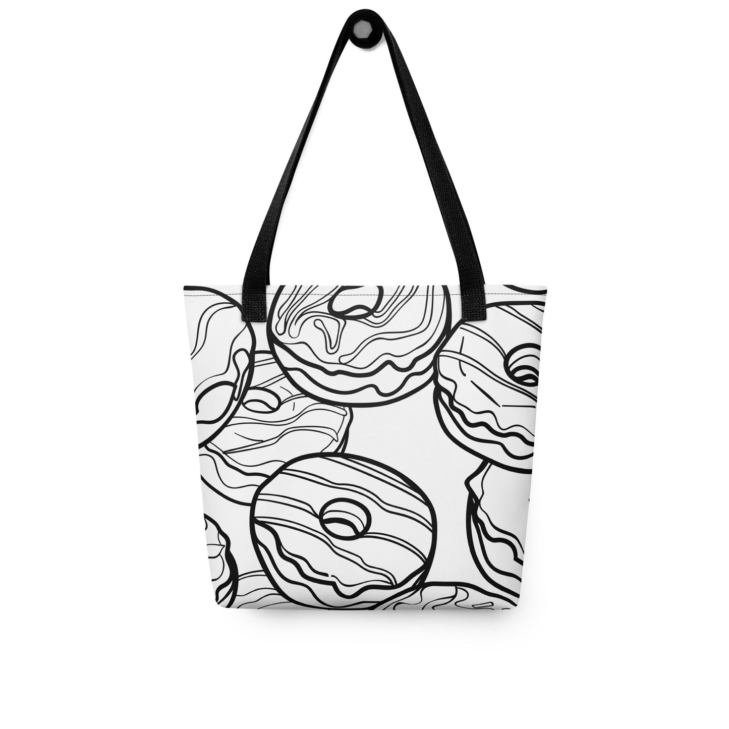 Donut Delight Color-Me Tote bag