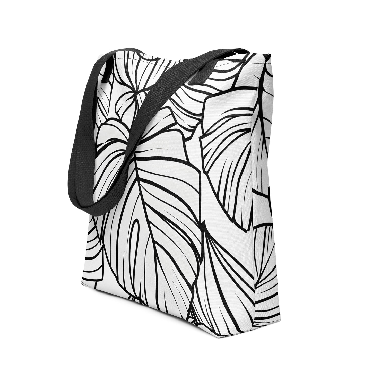 Jungle Leaves Color-Me Tote bag