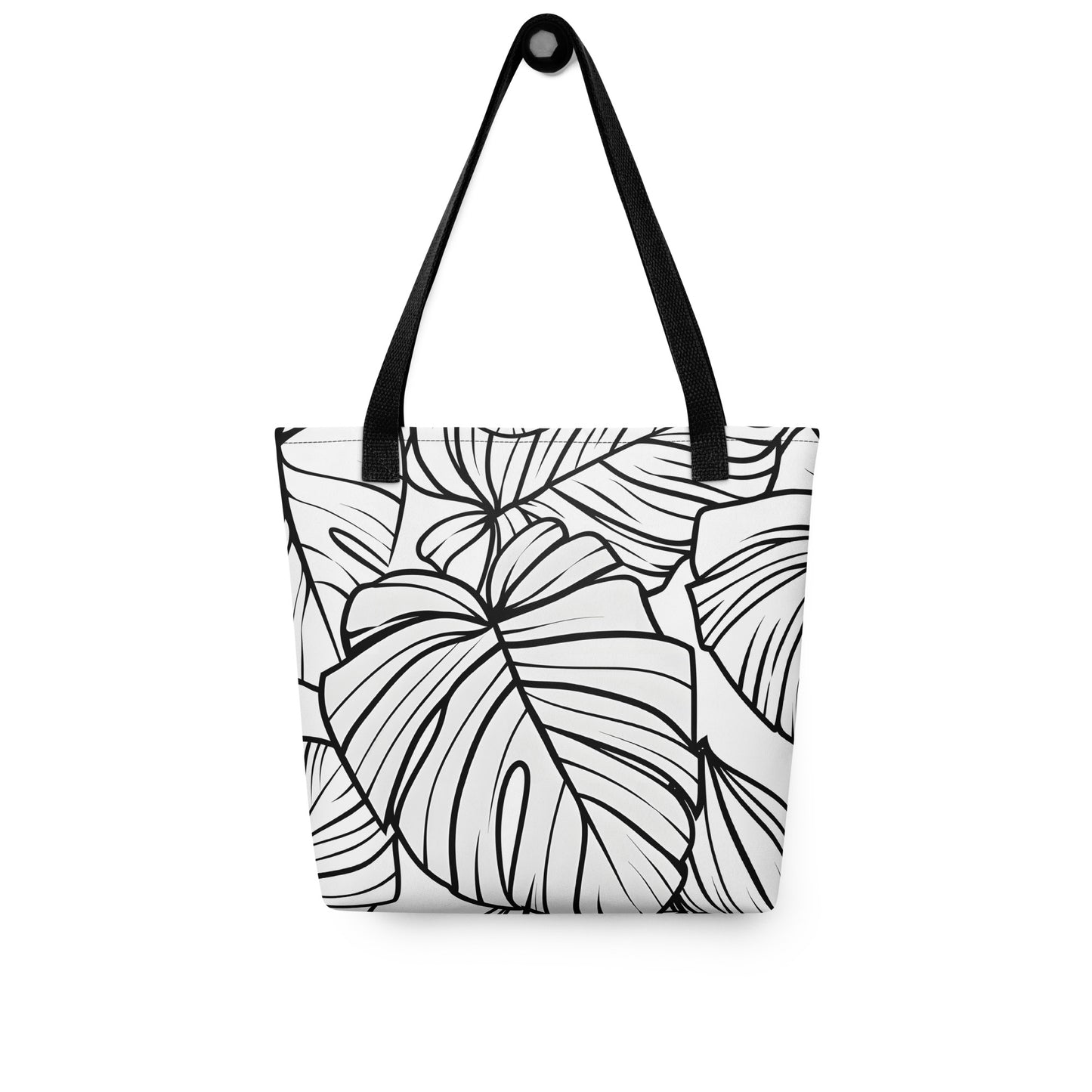 Jungle Leaves Color-Me Tote bag