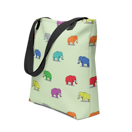 Paper Elephant Tote bag