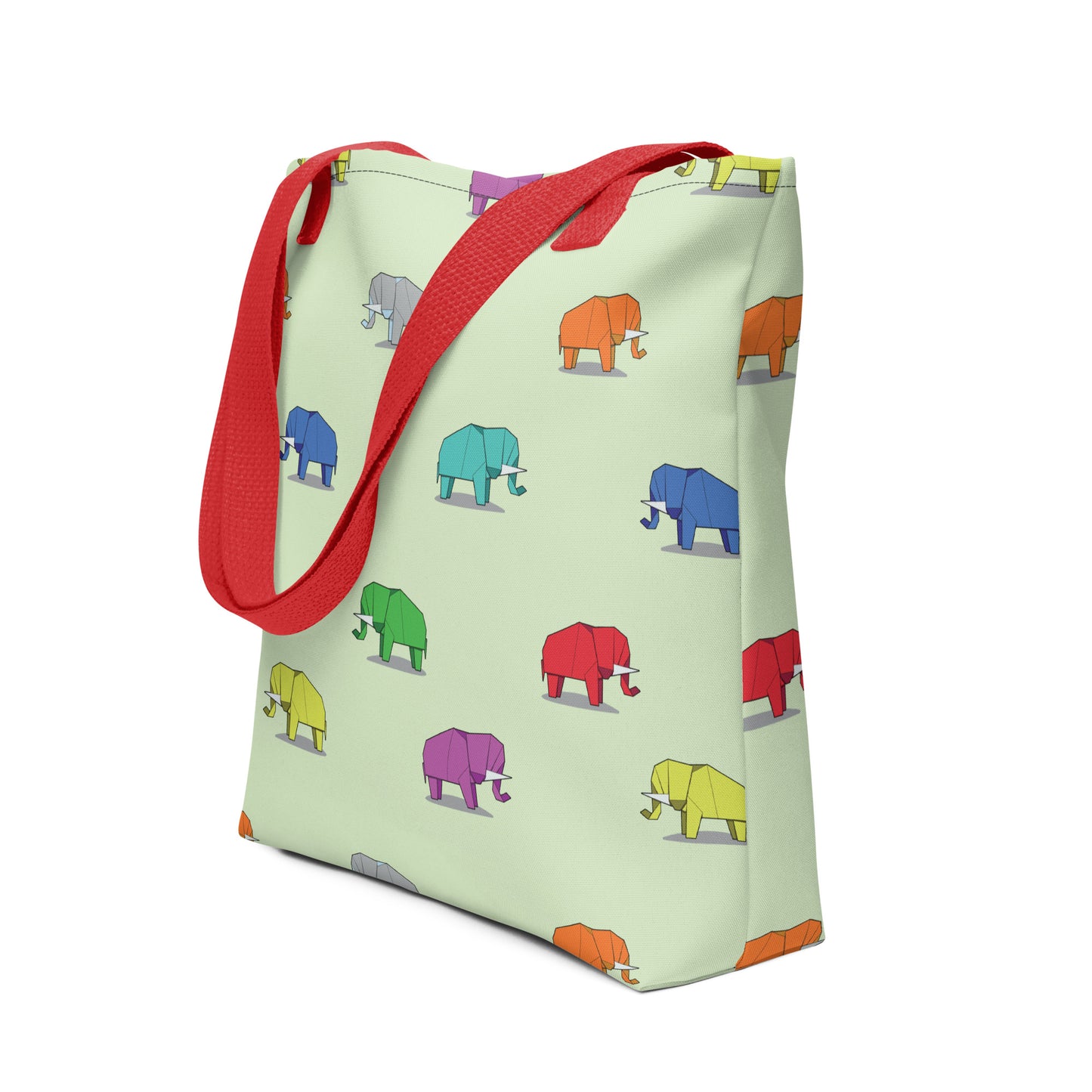 Paper Elephant Tote bag