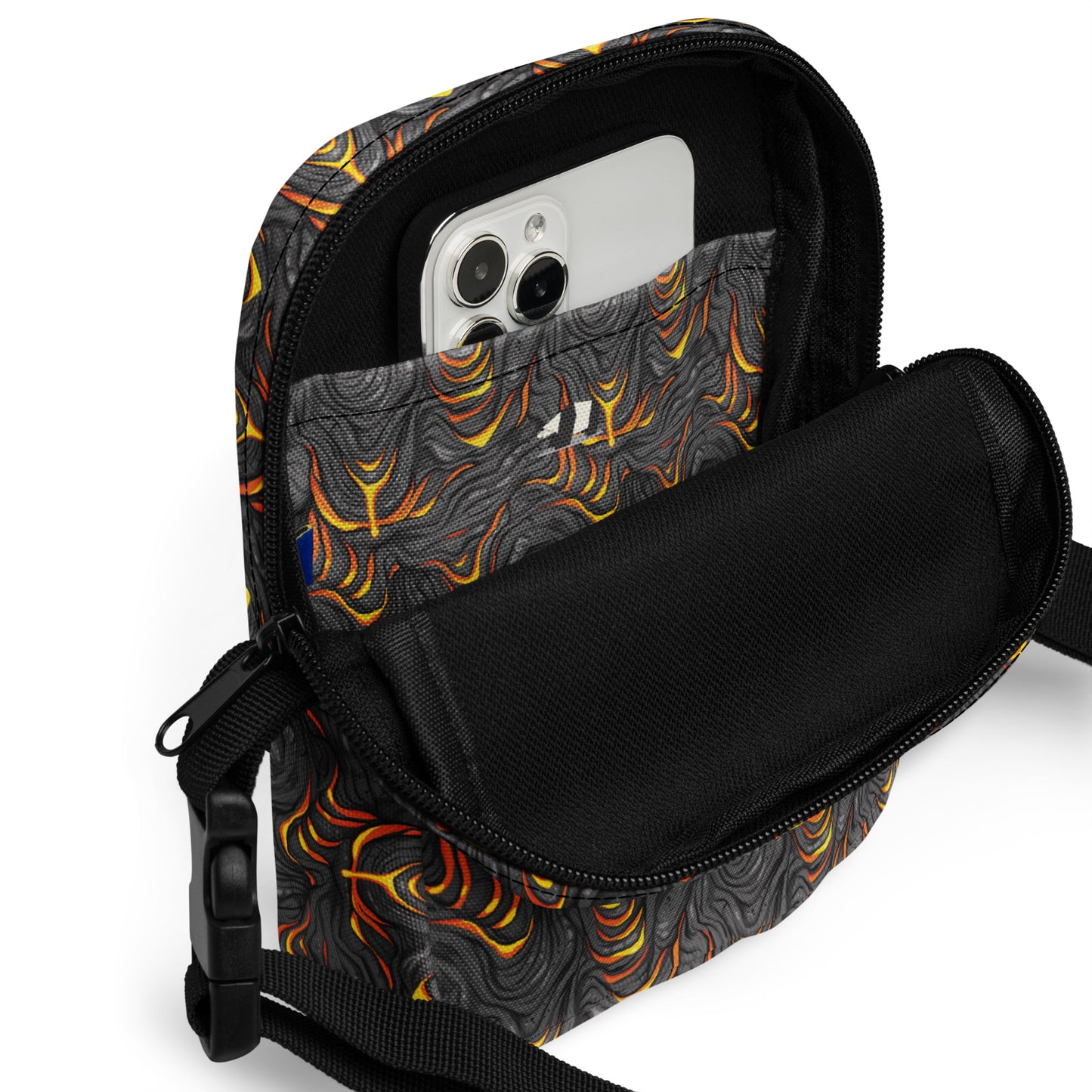 Lava Flow crossbody bag