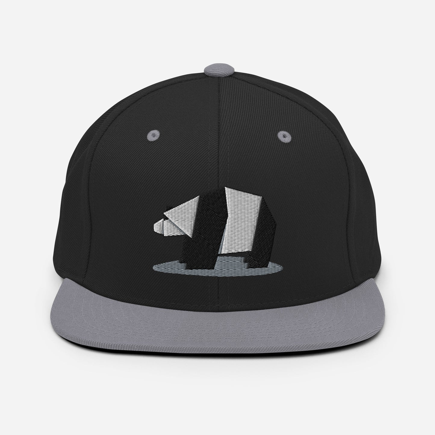 Paper Panda Snapback Hat