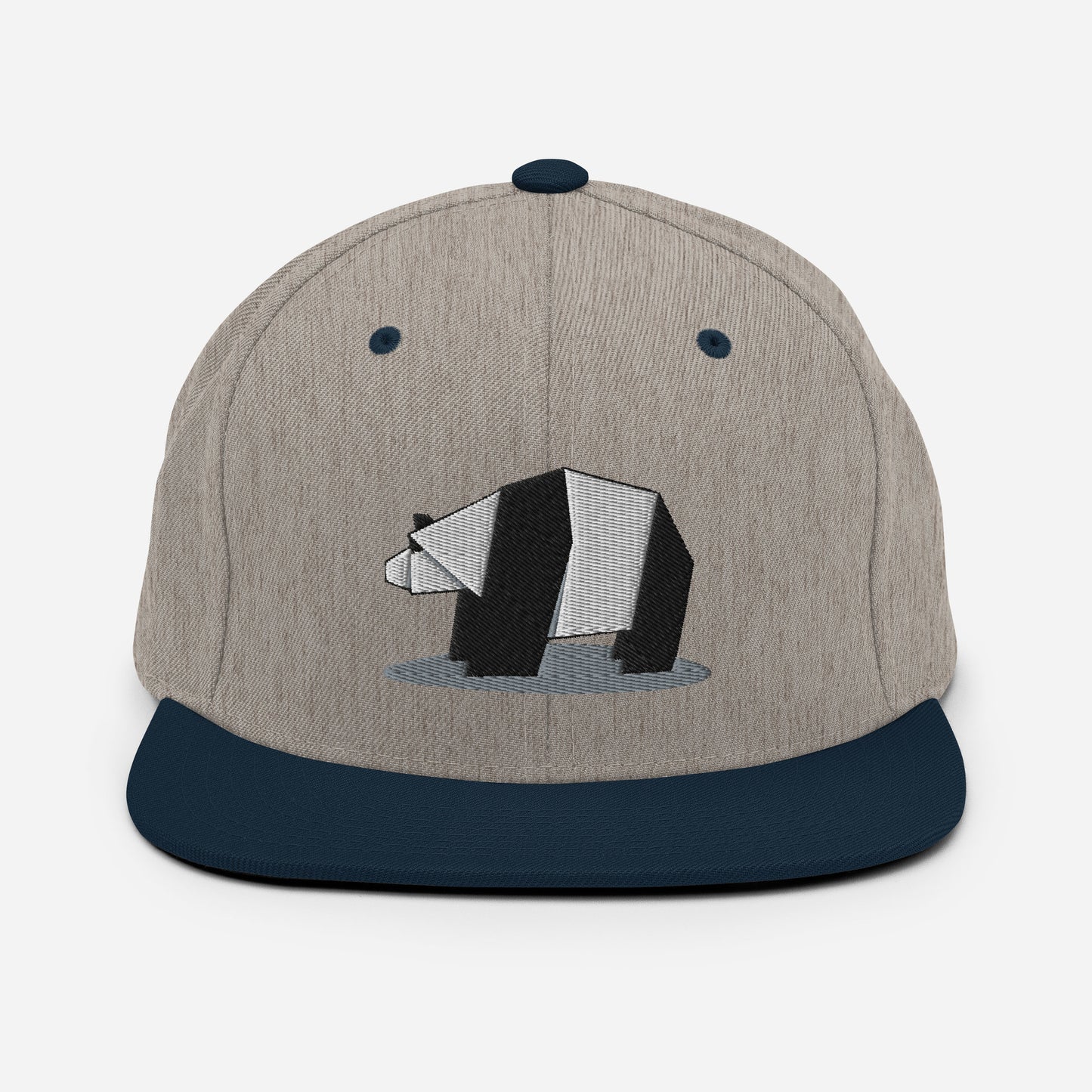 Paper Panda Snapback Hat