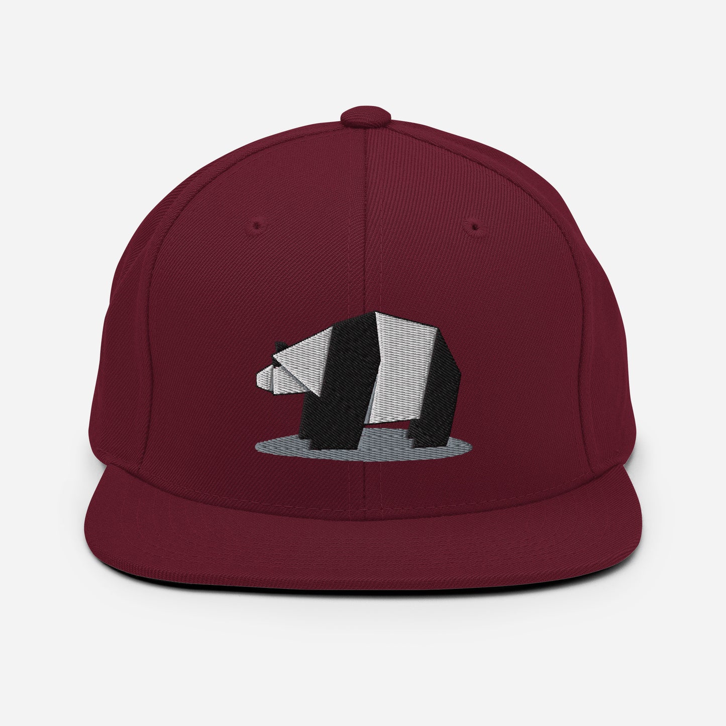 Paper Panda Snapback Hat