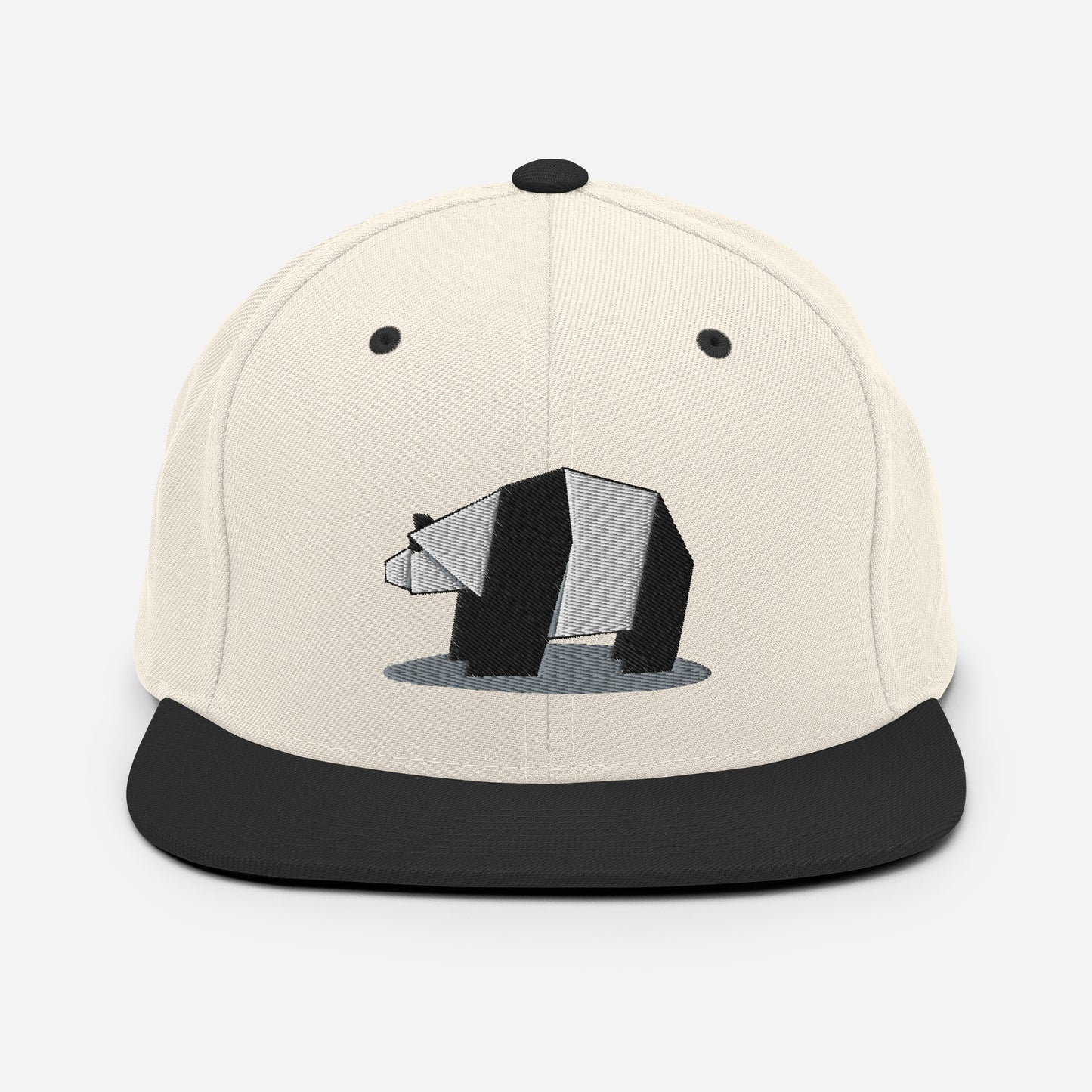 Paper Panda Snapback Hat