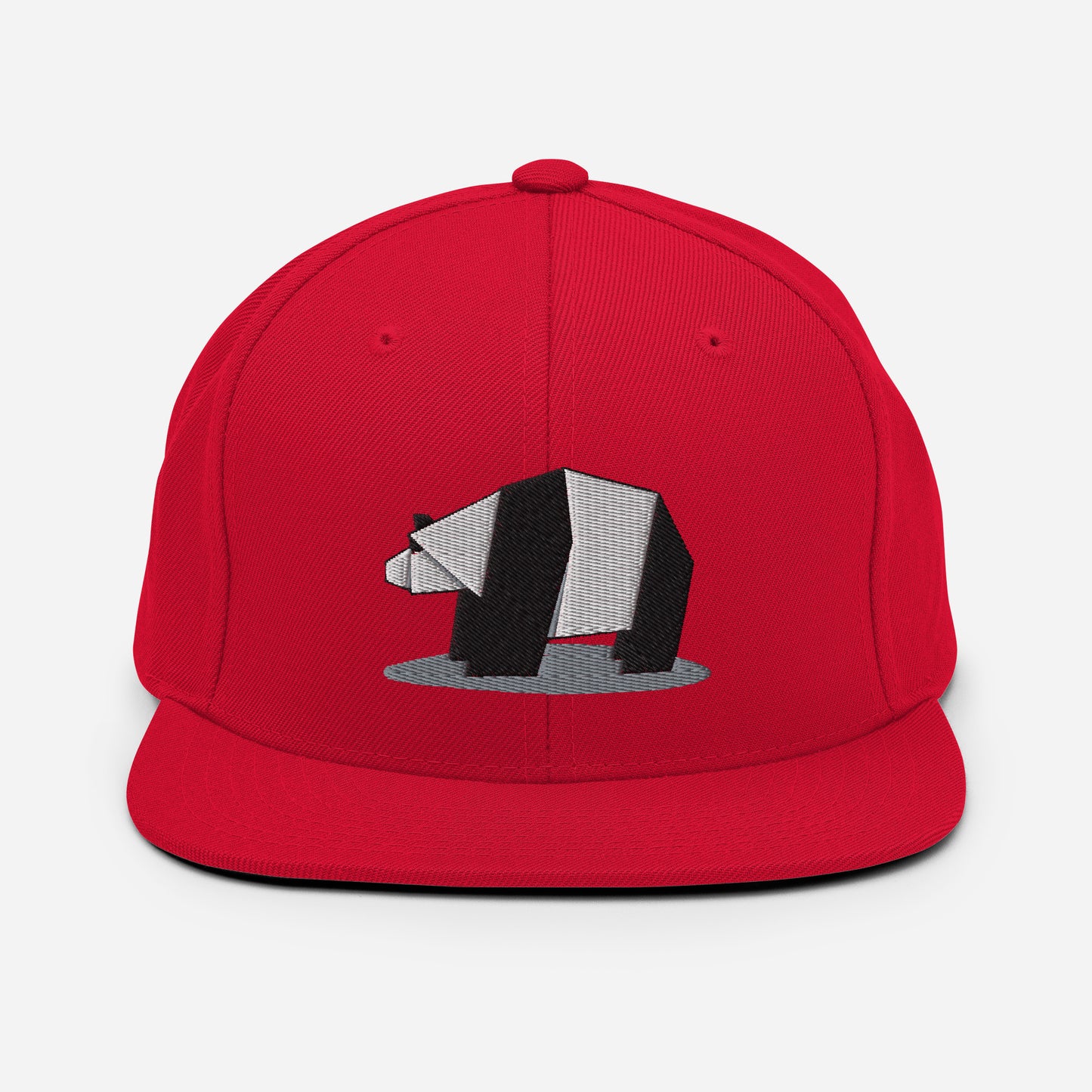 Paper Panda Snapback Hat