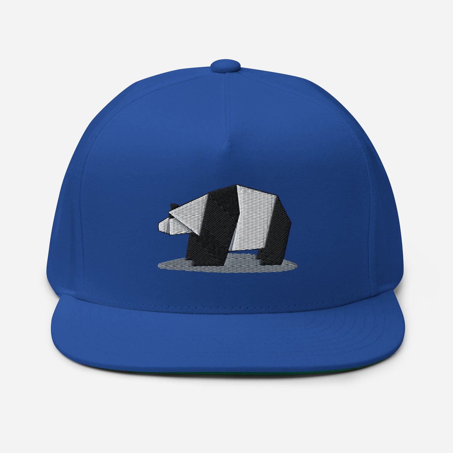 Paper Panda Flat Bill Cap