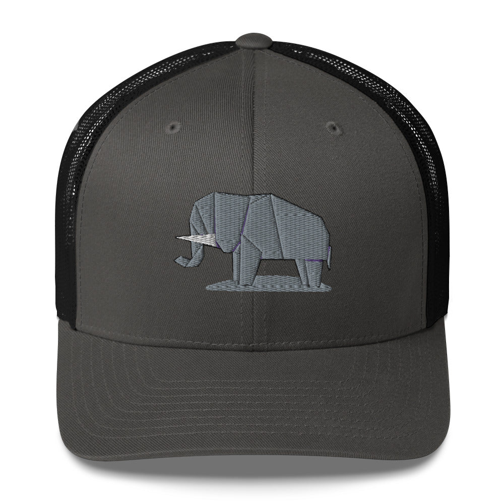 Paper Elephant Trucker Cap