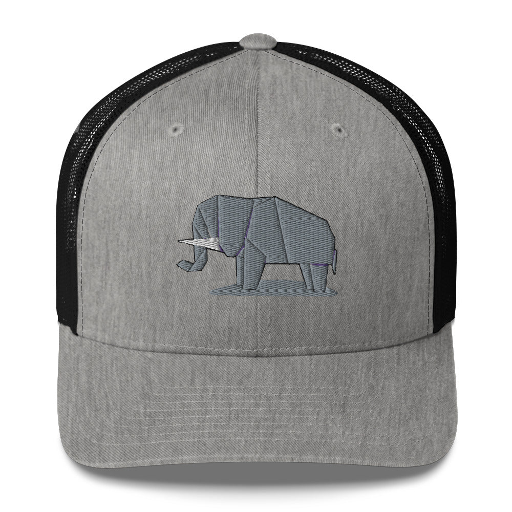 Paper Elephant Trucker Cap