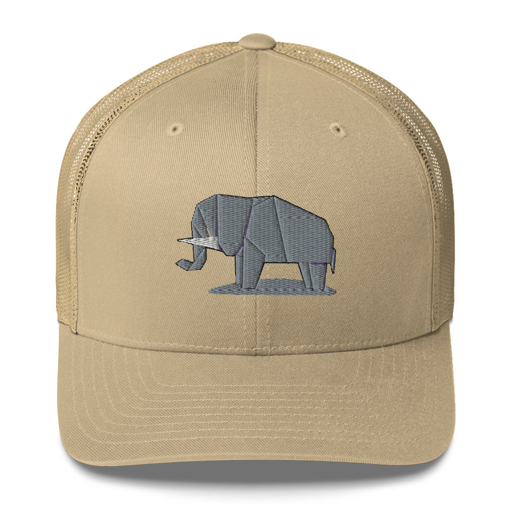 Paper Elephant Trucker Cap