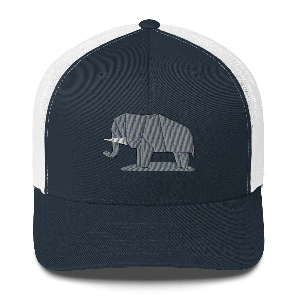 Paper Elephant Trucker Cap