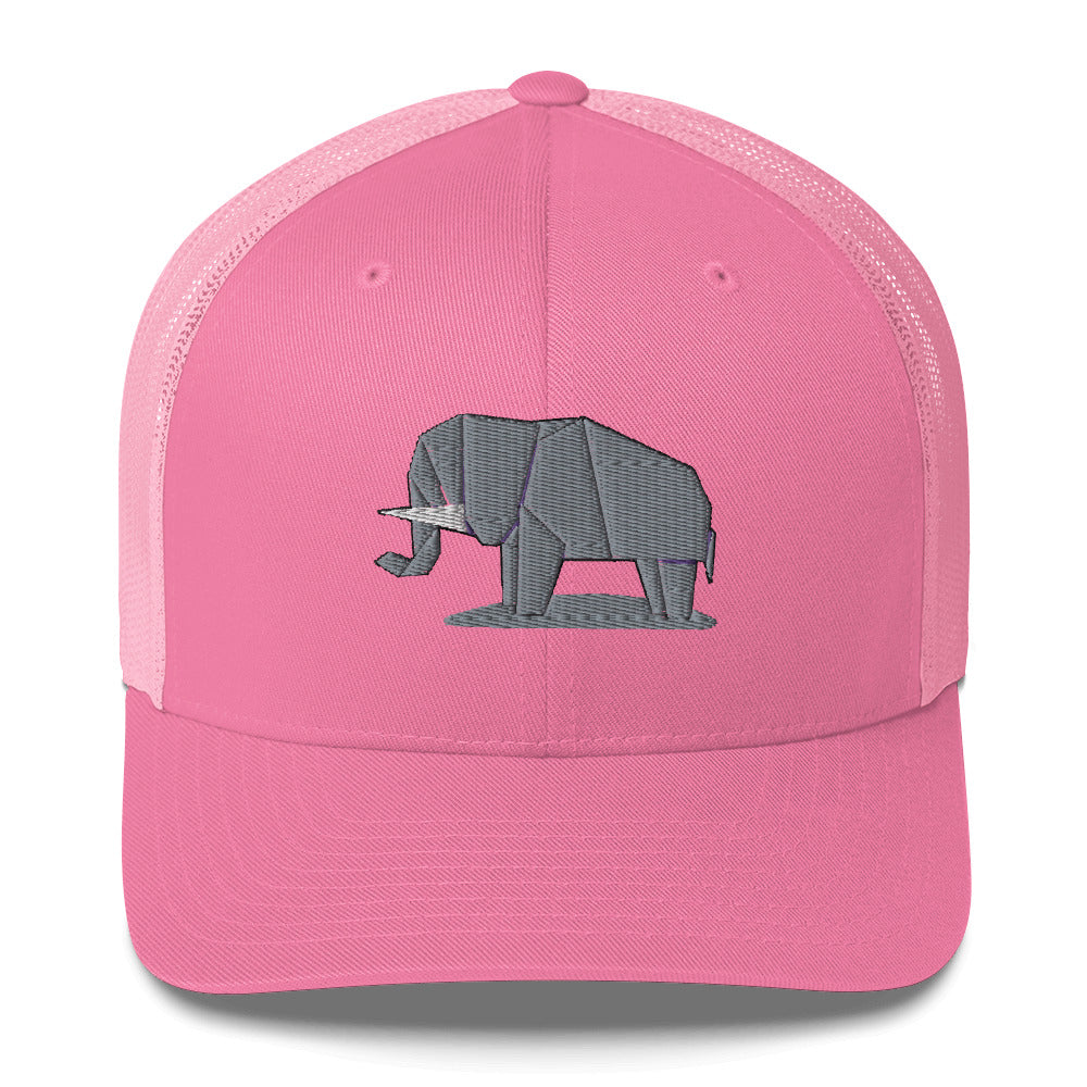 Paper Elephant Trucker Cap