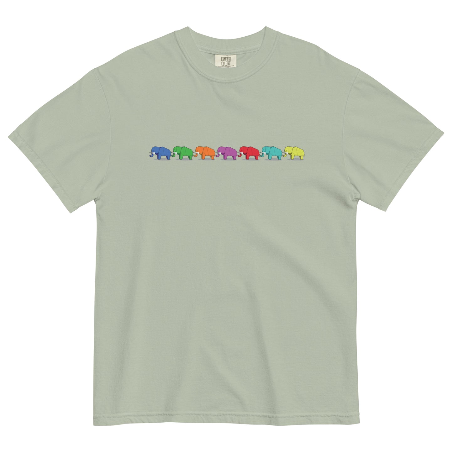 Paper Elephant Rainbow Gang t-shirt