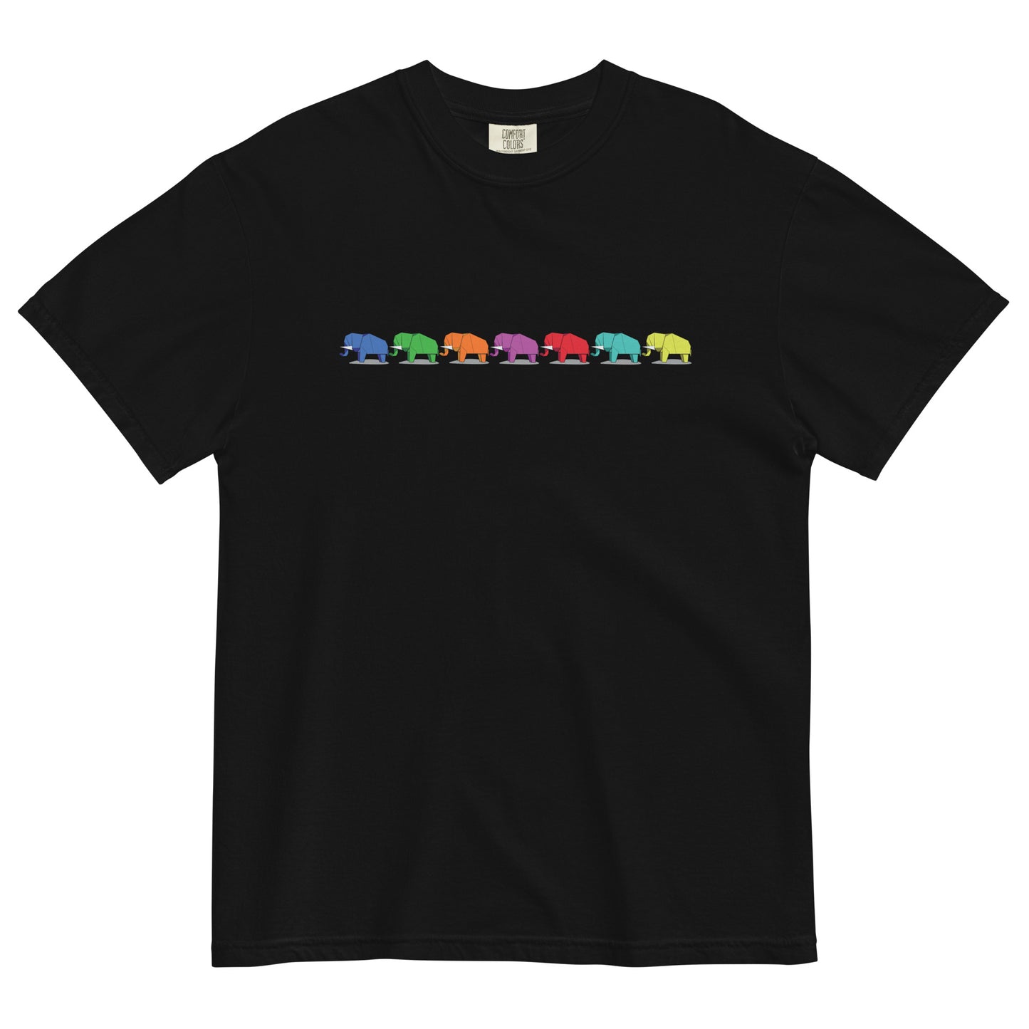 Paper Elephant Rainbow Gang t-shirt