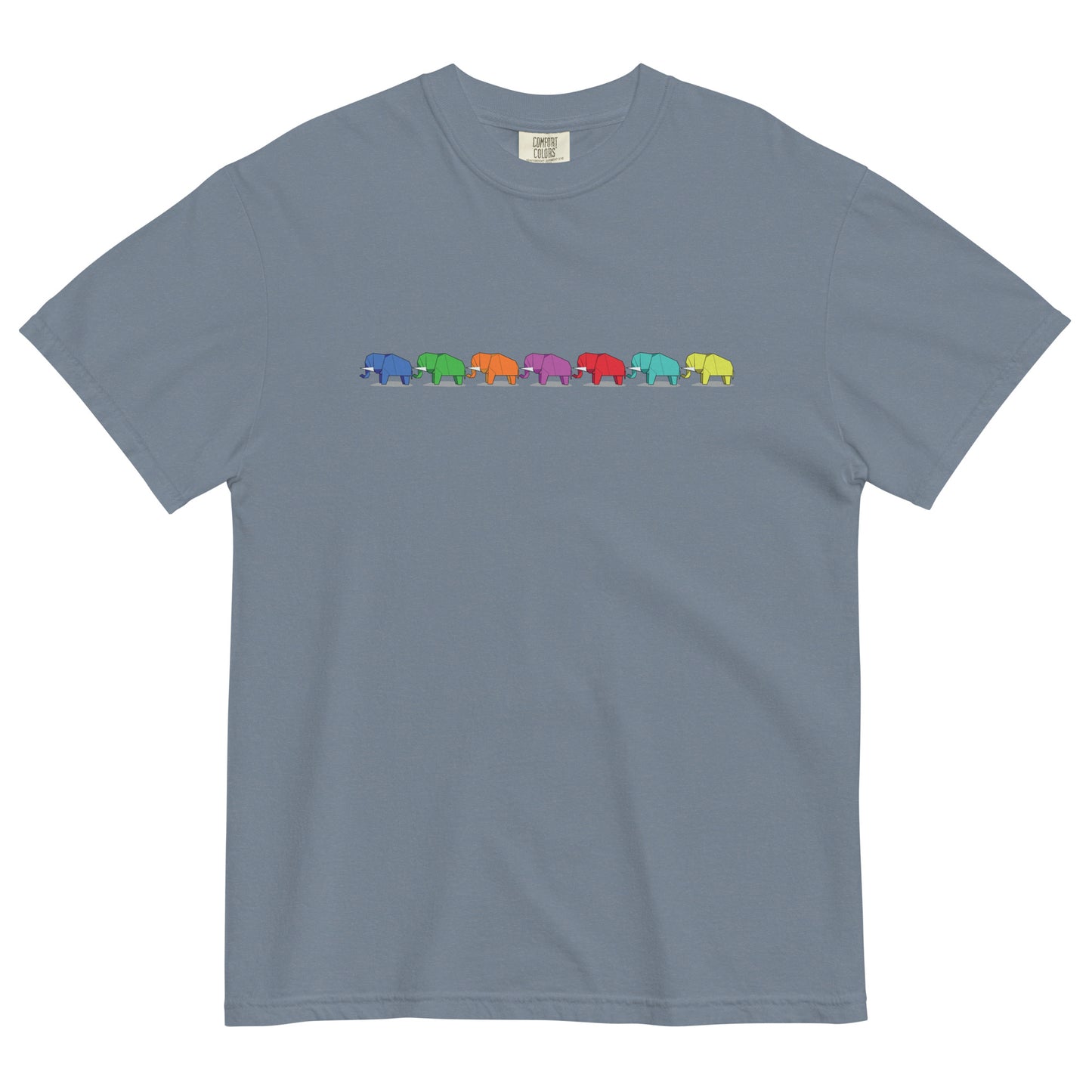 Paper Elephant Rainbow Gang t-shirt