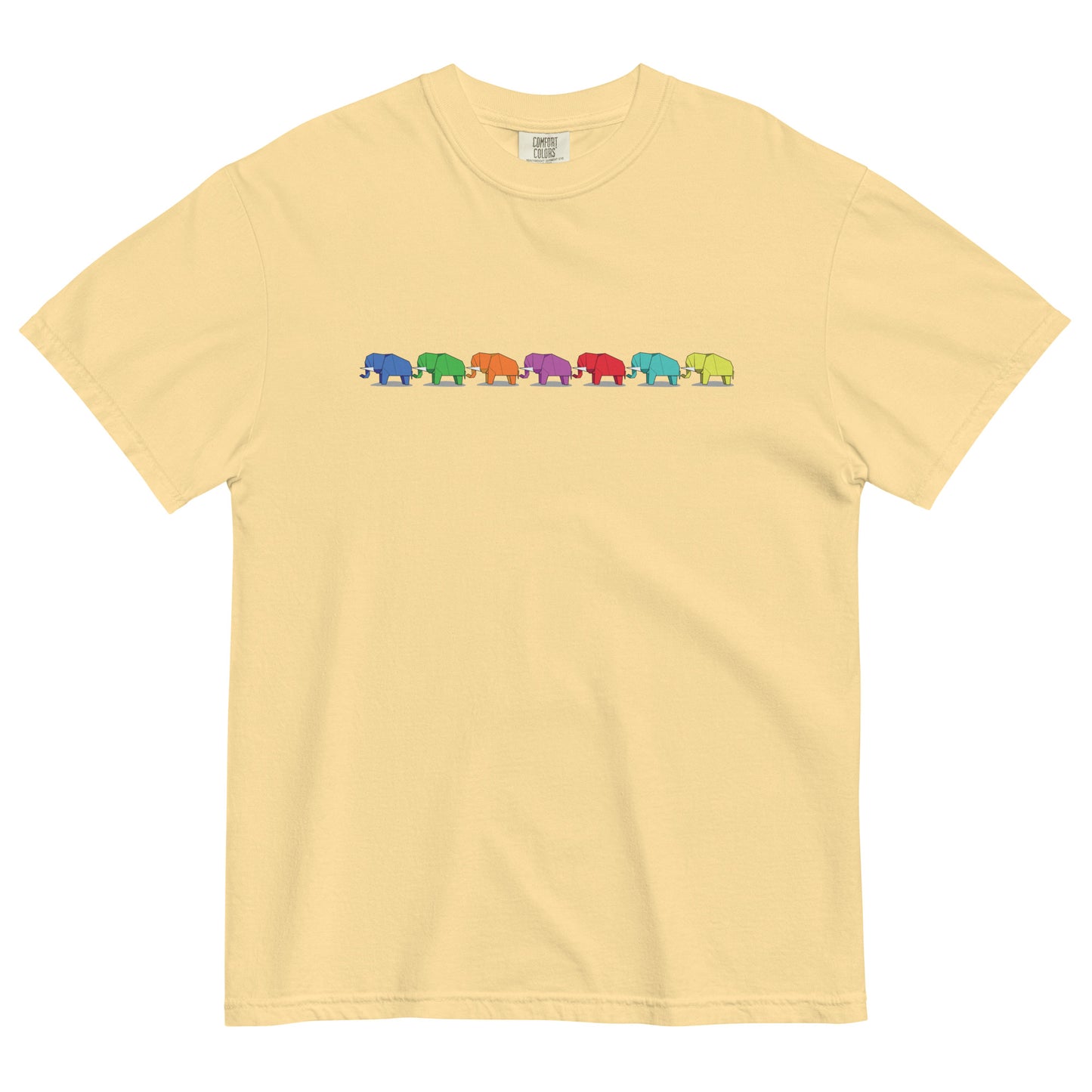 Paper Elephant Rainbow Gang t-shirt