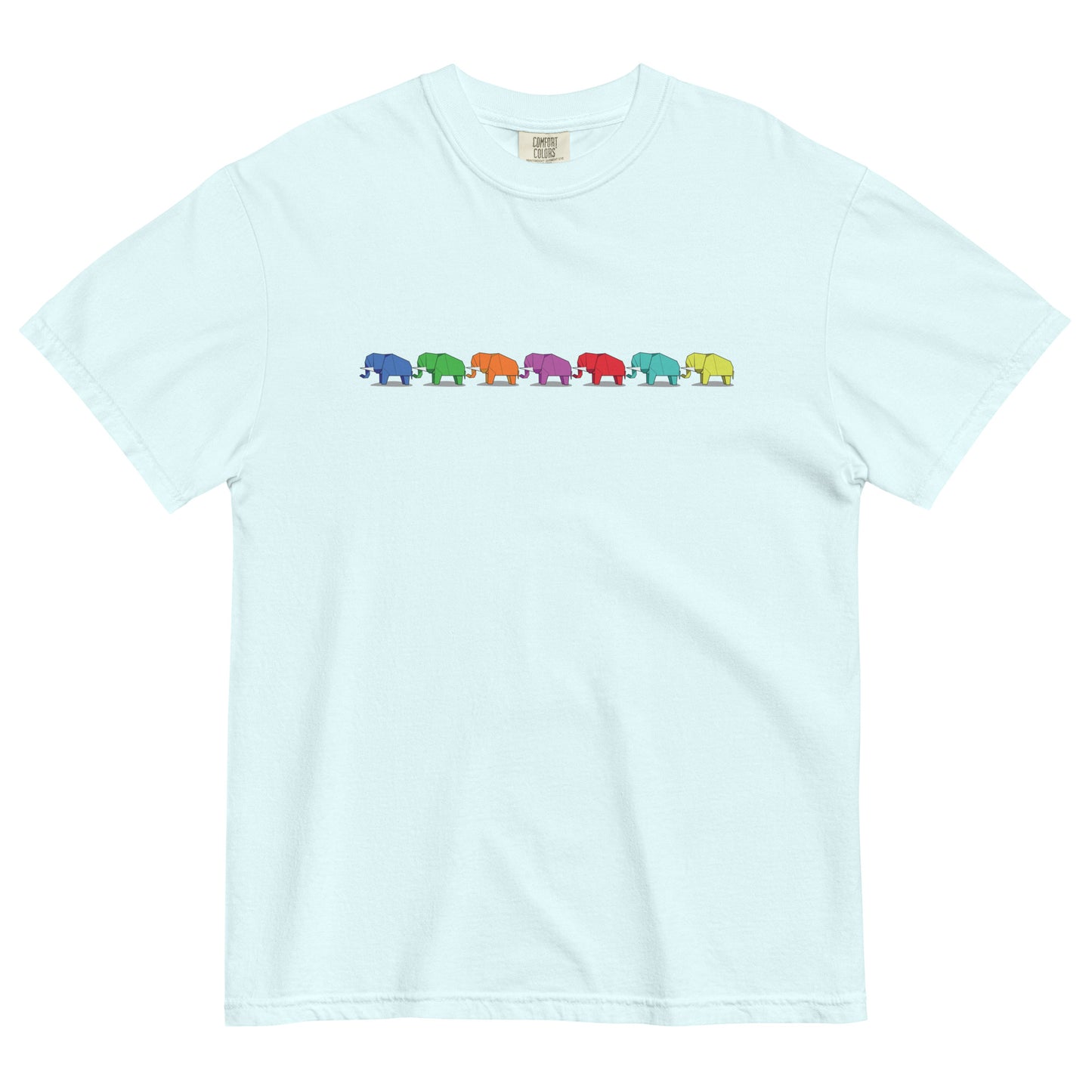 Paper Elephant Rainbow Gang t-shirt