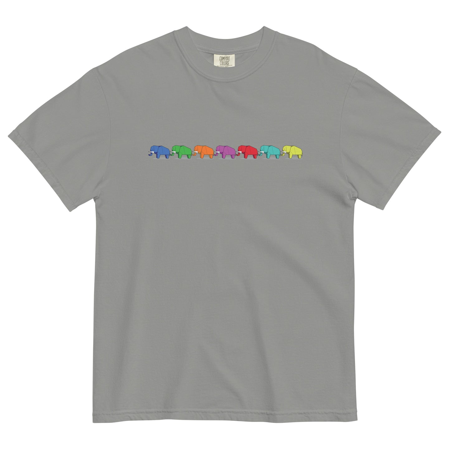 Paper Elephant Rainbow Gang t-shirt