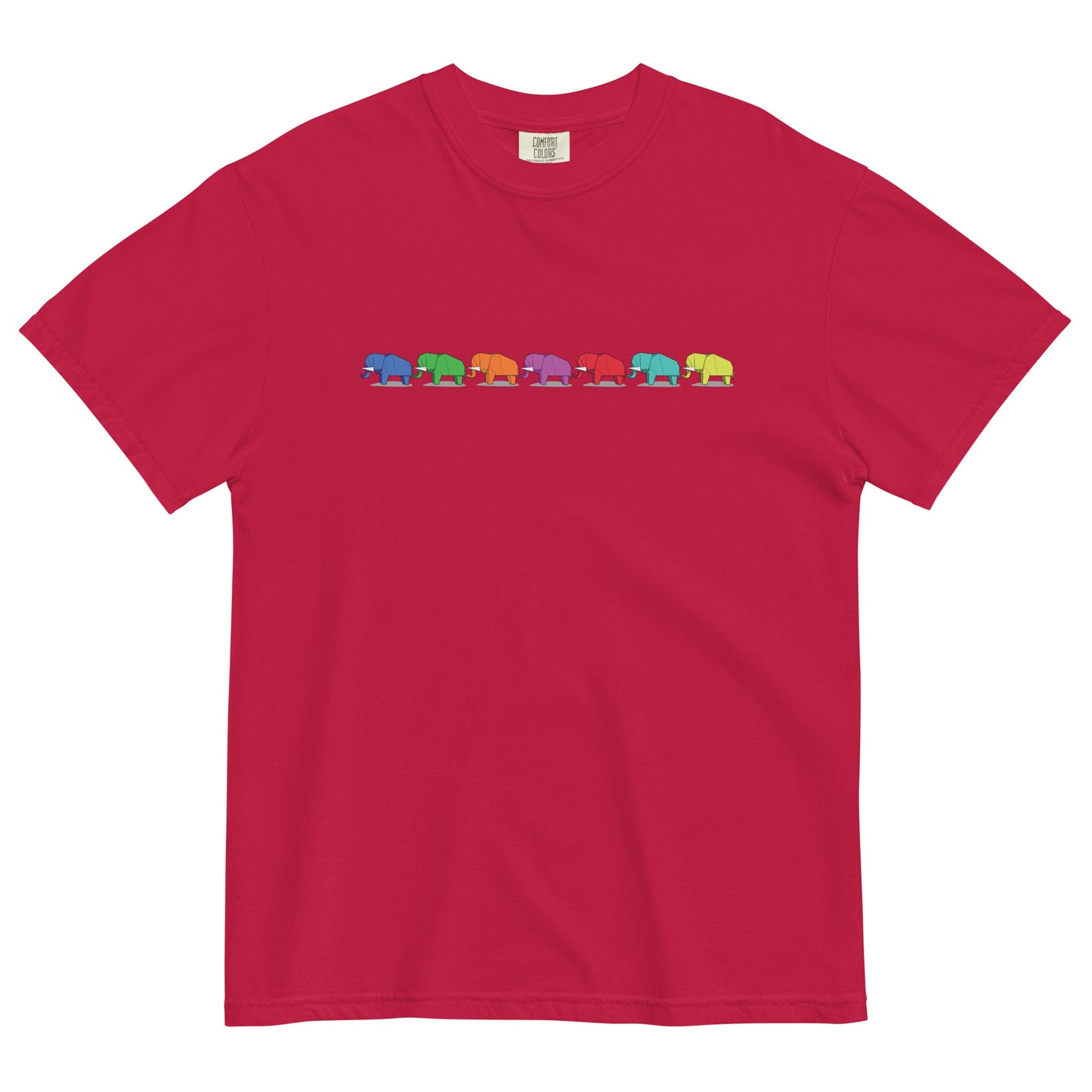 Paper Elephant Rainbow Gang t-shirt