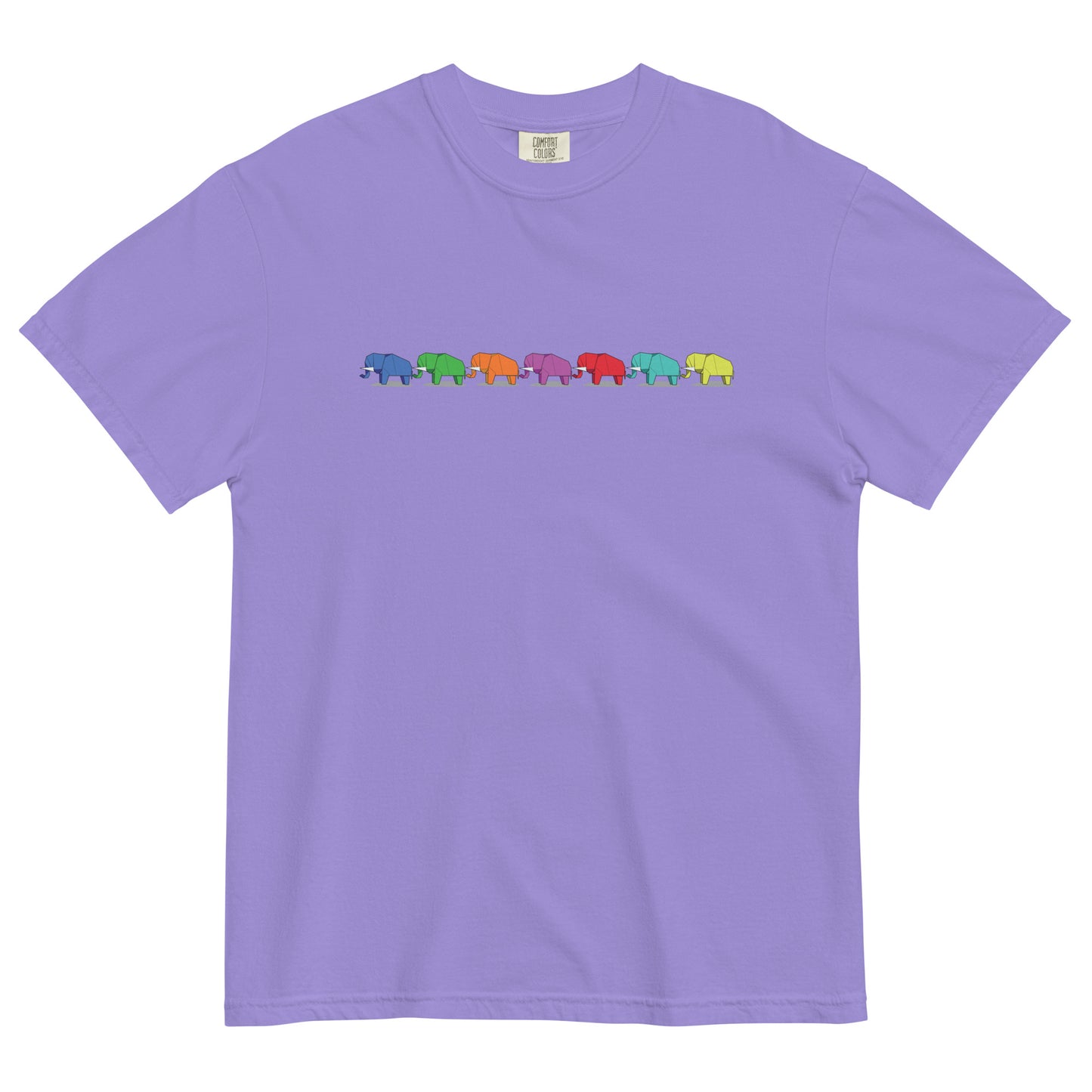 Paper Elephant Rainbow Gang t-shirt