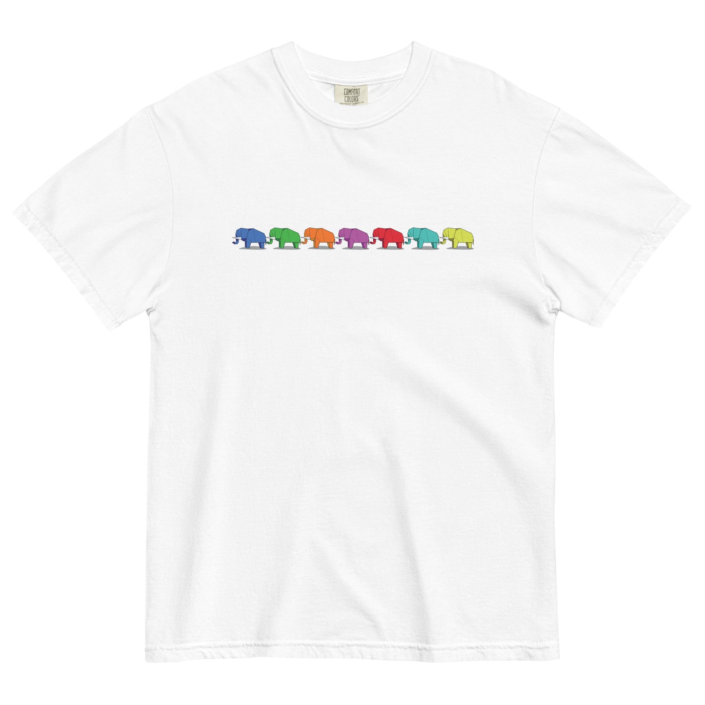 Paper Elephant Rainbow Gang t-shirt