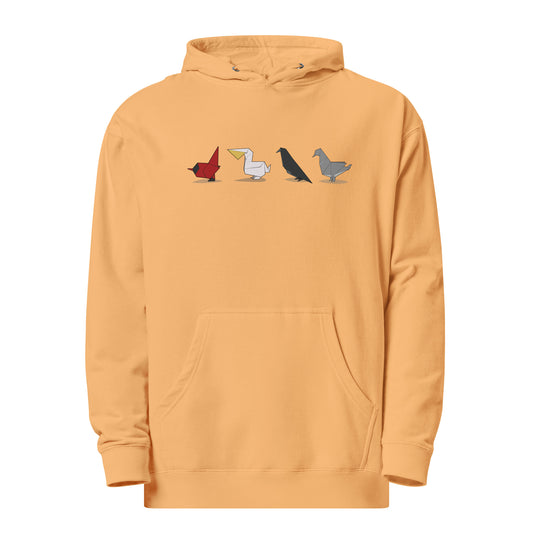 Birds Midweight hoodie